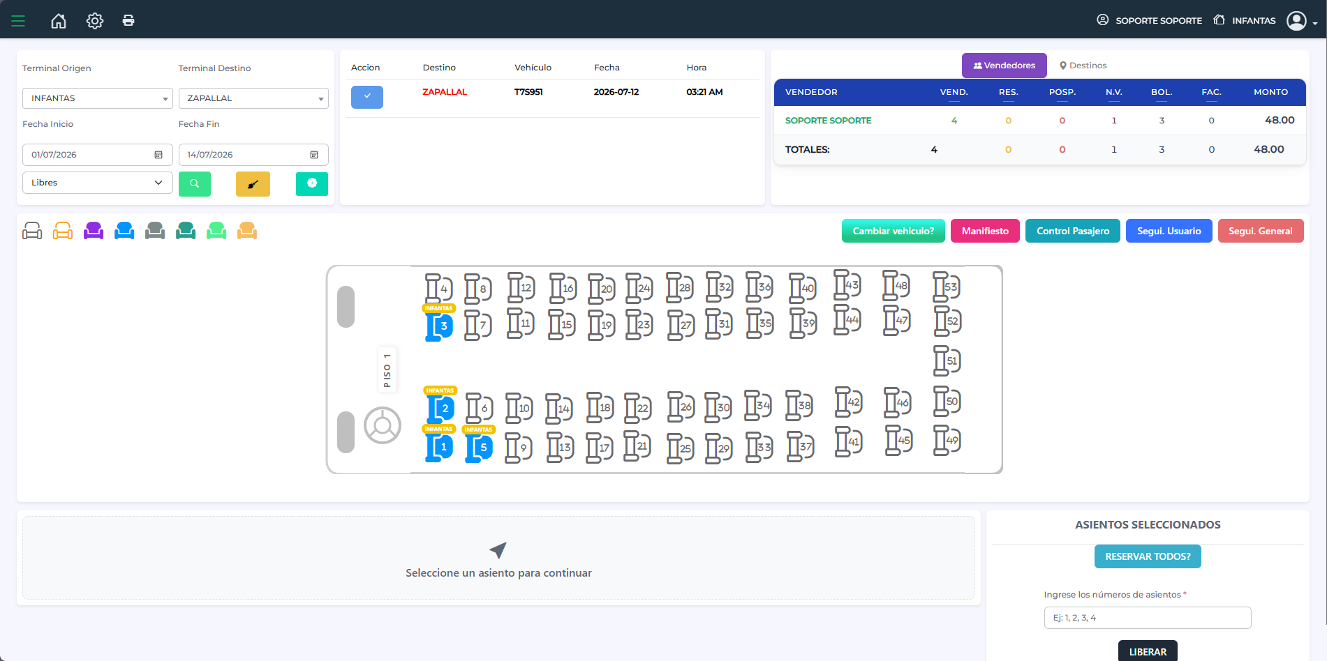 Sistema de transporte Noxalisoft